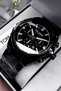 Men's Wristwatch 3 Atm Water Resistant Black Color Steel Band Tje2035C5 - 3