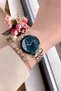 Cutout Glass Waterproof Rhinestone Women Wristwatch Rosegold Color Steel Band Gift Bracelet Gdkb2010C6 - 7