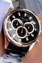 Men's Wristwatch 3 Atm Water Resistant Black Color Steel Band Agr1534 - 2