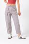 Women's Julia Cargo Pocket Pack Slouchy Pants - Ice Gray - 3
