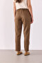 Alian Elastic Waist Beach Pants(Tencel)(Tm) - Kakao - 5