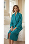Pike Bathrobe, Morning Robe, Waffle Pike Bathrobe, Unisex Pike Bathrobe, Turkish Bath Sauna Bathrobe - 2