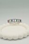 Women's Silver Color Rainbow Stone Sparkling Bracelet - 3