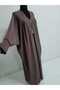 Krep Daily Robali Zippered Ferace Brown - 3