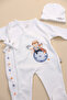 The Little Prince Double-Breasted Romper Set 100% Cotton Baby Boy - 4