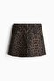 A-line mini skirt