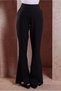 SLIP DETAILED TROUSERS 70706