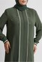 Stone Detail Large Size Tunic 20558 - 4