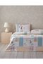 Patch Bouquet Double-Sided Cotton Double Duvet Cover Set 200X220 cm Green-Yellow