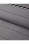 Valery Cotton Satin Quilted Double Bedspread Set Dark Gray - 2
