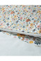 Bloomy Lines Cotton Ranforce Single Duvet Cover Set 160X220 cm Yellow - 4