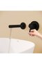 Origin A4258136Wtc Concealed Basin Mixer (Surface Mounted Assembly-Two Handles), Matte Black - 5