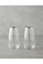 Serenity Kristalin 2-Piece Glass Set 400 ml Silver