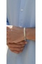 Stainless Steel Model Braided Men's Silver Gold Color Bracelet - 6