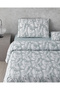 Botanical Spring Easy-Iron Single Duvet Cover Set 160X220 cm Green - 3