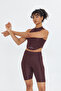 Soft Touch Fitted Rope Detailed Sports Crop Bra - 3