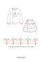 Christmas Outfit with Pompom Tulle Skirt for Girls, Red Top and Bottom Set - 7