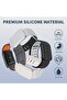 Silicone Sport Band for Whoop 5.0 & MG Band - Orange (Strap only, Tracker not included) - 4