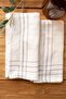 Waffle Kitchen Towel Set Off 2 Cream-Grey 50X75 cm - 3
