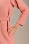 Waffle Cotton Bathrobe Peach Color - 2