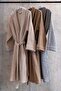 Pergamon Woolen Dressing Gown Beige - 7
