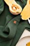 Linen Runner Green 45X160 - 5