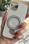 iPhone 15 Compatible Case Glitter Stand Design Premium Cover