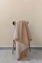 Cocoon 4 Layer Muslin Sofa Throw, Blanket Light Cinnamon