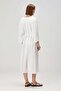 Poseidon Flowy Long Dress White - 5