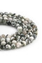 Original Natural Stone a Grade Shiny Moss 8 mm 1 Strand