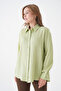 Women's Shirt Lapel Front Buttoned Straight Long Sleeve Comfortable Fit Curve Large Bedeb Summer Shirt