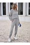 Women's Standard Mold Knitted Textured Sports Design Stylish Knitwear Set - 5