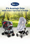 Elastic Baby Stroller Rain Cover / Stroller Fly Cover Compatible with All Baby Strollers