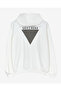 M Heavy Weight Fleece Hoodie Sweatshirt Men's White Sweatshirt S222171-102 - 6