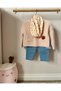 Baby Girl 100% Organic Cotton Strawberry Embroidered Knitwear Set - 3