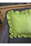 Ruffled Throw Pillow Cover Has Liquid Repellent Property - 6