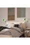 Togg Modern Metal Plated Headboard Single Wall Sconce Green, Retro Wall Lamp Togg-14833 - 2