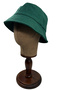 Warm Green Unisex Soft-Textured Thick Bucket Hat Warm Green Cashmere Thick Soft Winter Hat - 4