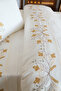 100% Cotton Satin Embroidered Pique and Duvet Cover Set - _Double Size / 7 Pieces |   Luxury Quality, - 4