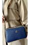 Set of 2 Justpolo Women's Navy Blue 5 Compartment Bag Wallet Set - 7