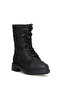 102 18354-Z Women's Genuine Leather Classic Boots Black - 2