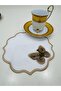 2 Pieces of Three-Dimensional Butterfly Detailed Coffee Side Cocktail Napkins & Coasters. - 2