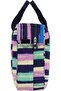 Laptop Bag, 15.6" Padded Sleeve, Water-Resistant Nylon, Organizer Pockets KP026 (MULTI COLOR STRIPS) - 3