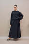 Black Knitwear Casual Sweater - 4