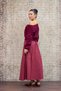 Burgundy Balloon Skirt - 5