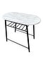 Alyaz 1+2 Dining Set - Modern White/Black Engineered Wood Table & 2 Chairs, 2-Year Warranty - 3
