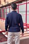 Men'S, Half-Zip, Stand Collar, Winter, Knitwear Knitted, Old Money Culture, Sweater Pltk06 - 4