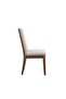 Clarisse 1+12 Wooden Dining Set - Walnut/Beige, Engineered Wood, 1 Table & 12 Chairs, Malaysia - 6