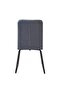 Arseni 1+6 Dining Set - Elegant Grey Sintered Stone Table & 6 Comfortable Chairs, Durable Design - 5