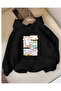 Young Kuromi Melody Cinnemaroll 3-Thread Thick Sweet Hoodie